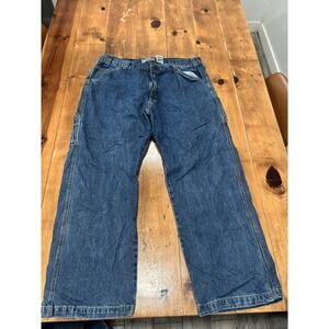 Levi Strauss Signature Men's W40 L30 Carpenter Jeans‎ Workwear Utility Relaxed